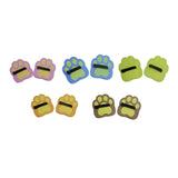 Maxbell Jumping Pedals 1 Pair EVA Lightweight Padfoot Jumping Toy for Outdoor Sports orange