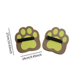 Maxbell Jumping Pedals 1 Pair EVA Lightweight Padfoot Jumping Toy for Outdoor Sports brown