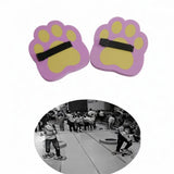 Maxbell Jumping Pedals 1 Pair EVA Lightweight Padfoot Jumping Toy for Outdoor Sports pink