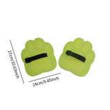 Maxbell Jumping Pedals 1 Pair EVA Lightweight Padfoot Jumping Toy for Outdoor Sports green