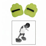 Maxbell Jumping Pedals 1 Pair EVA Lightweight Padfoot Jumping Toy for Outdoor Sports green