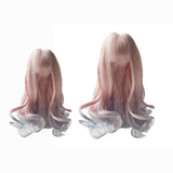 Maxbell Doll Hair Wig Decorative Decor Accessories DIY for Photo Props Girls Present 6 Point