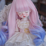 Maxbell Doll Hair Wig Decorative Decor Accessories DIY for Photo Props Girls Present 6 Point