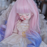 Maxbell Doll Hair Wig Decorative Decor Accessories DIY for Photo Props Girls Present 6 Point
