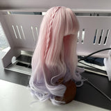 Maxbell Doll Hair Wig Decorative Decor Accessories DIY for Photo Props Girls Present 6 Point