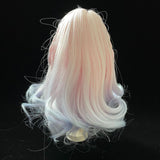 Maxbell Doll Hair Wig Decorative Decor Accessories DIY for Photo Props Girls Present 6 Point
