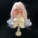 Maxbell Doll Hair Wig Decorative Decor Accessories DIY for Photo Props Girls Present 6 Point