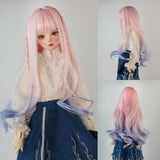 Maxbell Doll Hair Wig Decorative Decor Accessories DIY for Photo Props Girls Present 3 Point