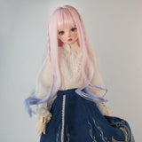 Maxbell Doll Hair Wig Decorative Decor Accessories DIY for Photo Props Girls Present 3 Point