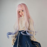 Maxbell Doll Hair Wig Decorative Decor Accessories DIY for Photo Props Girls Present 3 Point