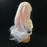 Maxbell Doll Hair Wig Decorative Decor Accessories DIY for Photo Props Girls Present 3 Point
