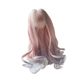 Maxbell Doll Hair Wig Decorative Decor Accessories DIY for Photo Props Girls Present 3 Point