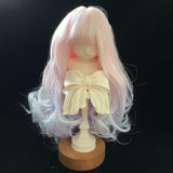 Maxbell Doll Hair Wig Decorative Decor Accessories DIY for Photo Props Girls Present 3 Point