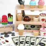 Maxbell Ice Cream Toy Fun Pretend Play Set for Kids Girls Boys Aged 3 to 8 Years Old