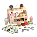 Maxbell Ice Cream Toy Fun Pretend Play Set for Kids Girls Boys Aged 3 to 8 Years Old