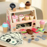 Maxbell Ice Cream Toy Fun Pretend Play Set for Kids Girls Boys Aged 3 to 8 Years Old