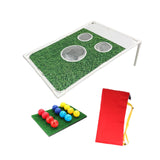 Maxbell Golf Chipping Game Set Sturdy Training Equipment for Yard Garden Golf Course
