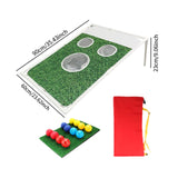 Maxbell Golf Chipping Game Set Sturdy Training Equipment for Yard Garden Golf Course