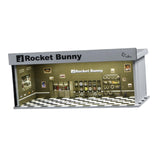 Maxbell Diorama 1/64 Car Garage Model Toy Car Parking Lot LED Lighting Scenery Model