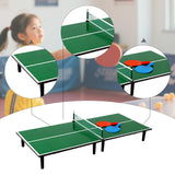 Maxbell Mini Ping Pong Table with Net Birthday Gifts Table Tennis Table for Children