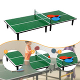 Maxbell Mini Ping Pong Table with Net Birthday Gifts Table Tennis Table for Children