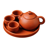 Maxbell Small Zisha Teapot Decoration Handmade Classic Ceremony Accessories Kids Toy 30ml Teapot