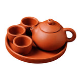 Maxbell Small Zisha Teapot Decoration Handmade Classic Ceremony Accessories Kids Toy 30ml Teapot