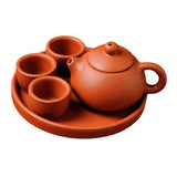 Maxbell Small Zisha Teapot Decoration Handmade Classic Ceremony Accessories Kids Toy 30ml Teapot