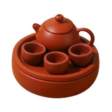 Maxbell Small Zisha Teapot Decoration Handmade Classic Ceremony Accessories Kids Toy 20ml Teapot