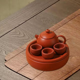 Maxbell Small Zisha Teapot Decoration Handmade Classic Ceremony Accessories Kids Toy 20ml Teapot