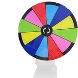 Maxbell Tabletop Roulette Wheel 20cm Acrylic Rotating Wheel for Trades Show Pub Party