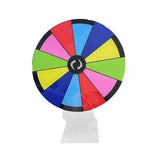 Maxbell Tabletop Roulette Wheel 20cm Acrylic Rotating Wheel for Trades Show Pub Party