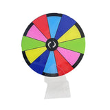 Maxbell Tabletop Roulette Wheel 20cm Acrylic Rotating Wheel for Trades Show Pub Party