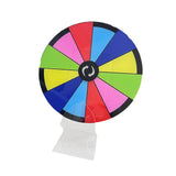 Maxbell Tabletop Roulette Wheel 20cm Acrylic Rotating Wheel for Trades Show Pub Party