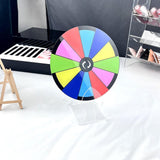 Maxbell Tabletop Roulette Wheel 20cm Acrylic Rotating Wheel for Trades Show Pub Party