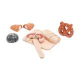 Maxbell Kids Wooden Cutting Play Foods Toy Kitchen Toy for Boys Girls Kids Preschool