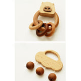 Maxbell 6 Pieces Wooden Baby Toys Kids Musical Toys for Kids Newborns Birthday Gifts