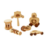 Maxbell 6 Pieces Wooden Baby Toys Kids Musical Toys for Kids Newborns Birthday Gifts