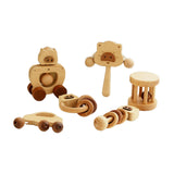Maxbell 6 Pieces Wooden Baby Toys Kids Musical Toys for Kids Newborns Birthday Gifts