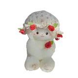 Maxbell Sheep Plush Toy Figure Supplies Ornament for Party Childrens Day Collectible Red