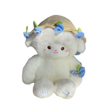 Maxbell Sheep Plush Toy Figure Supplies Ornament for Party Childrens Day Collectible Blue