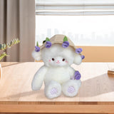 Maxbell Sheep Plush Toy Figure Supplies Ornament for Party Childrens Day Collectible Purple
