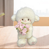 Maxbell Sheep Plush Toy Figure Supplies Ornament for Party Childrens Day Collectible Pink