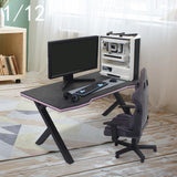 Maxbell 1:12 Scale Dollhouse Miniature Furniture Decorative Sturdy Esports Furniture Table