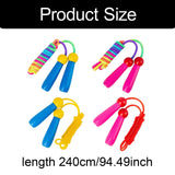 Maxbell Kids Jump Rope Children Jumping Rope for Girls and Boys Workout Party Favors Pink