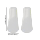 Maxbell 2x Dollhouse Miniature Vases Lovely Vase Model Jar for Adults Teenagers Kids