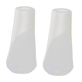 Maxbell 2x Dollhouse Miniature Vases Lovely Vase Model Jar for Adults Teenagers Kids