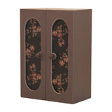 Maxbell 1:12 Scale Dollhouse Wardrobe Decor Accessories for Girls Boys Children Kids Brown