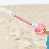 Maxbell Outdoor Water Spray Toy Portable Water Fighting Game for Beach Lawn Children pink
