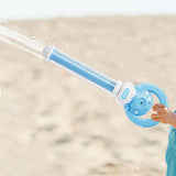 Maxbell Outdoor Water Spray Toy Portable Water Fighting Game for Beach Lawn Children blue